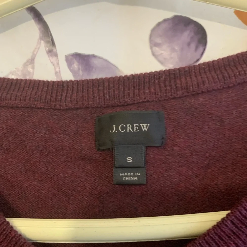 J. Crew Men's V-Neck Sweater Sz S